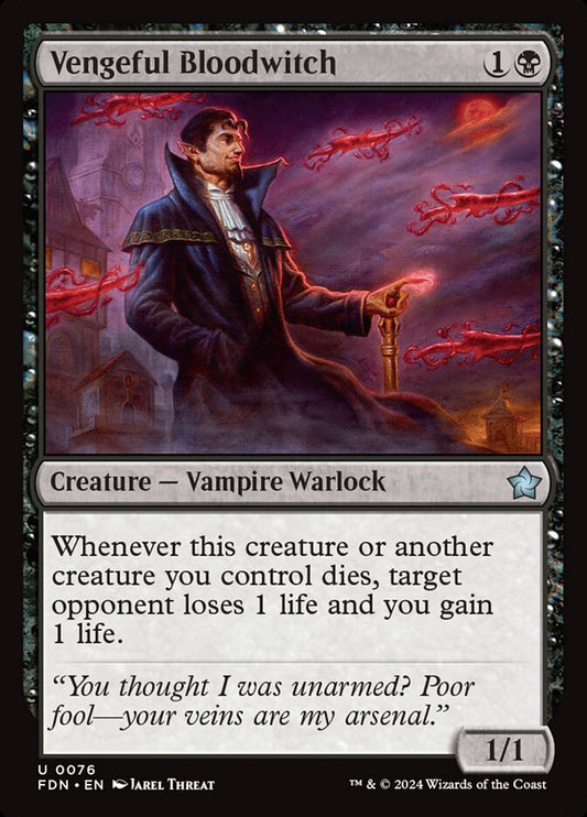 Vengeful Bloodwitch - FDN-076-NF-BEG-STA