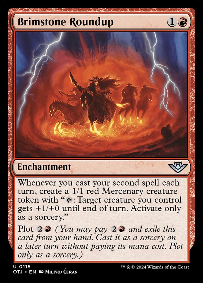 Brimstone Roundup - carta Magic The Gathering