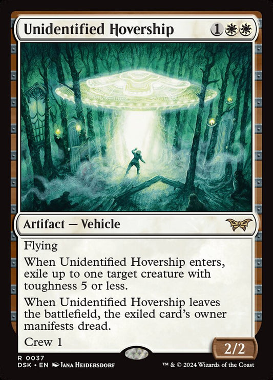 Unidentified Hovership - carta Magic The Gathering