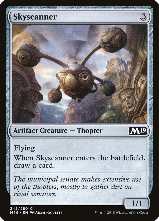 Skyscanner - carta Magic The Gathering