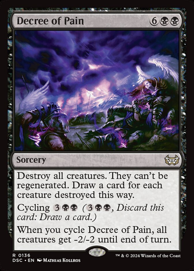 Decree of Pain - carta Magic The Gathering