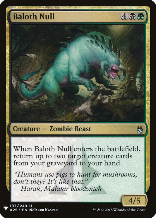 Baloth Null - carta Magic The Gathering