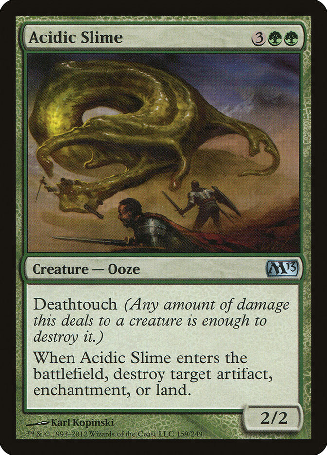 Acidic Slime - carta Magic The Gathering
