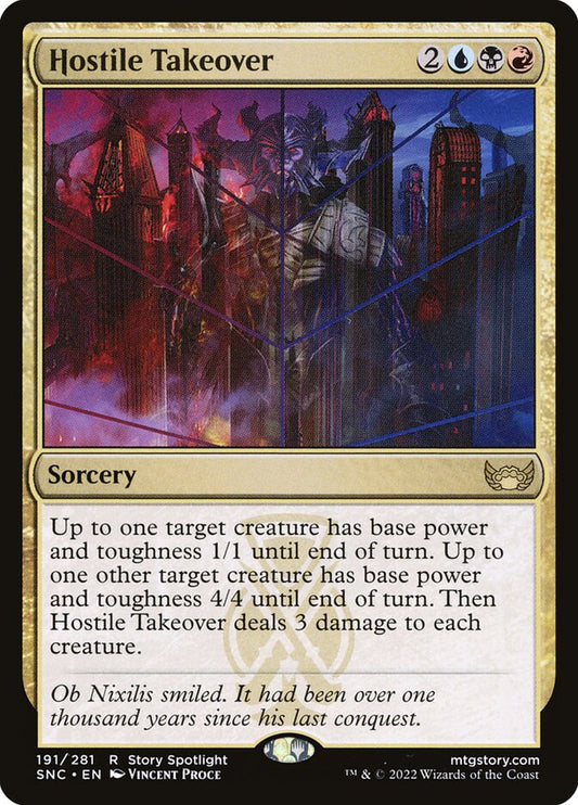 Hostile Takeover - carta Magic The Gathering