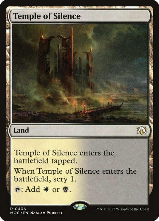 Temple of Silence - carta Magic The Gathering