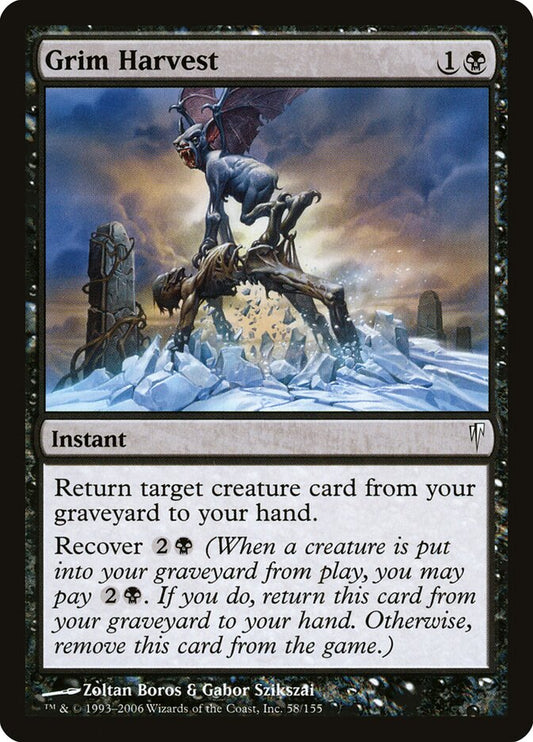 Grim Harvest - carta Magic The Gathering