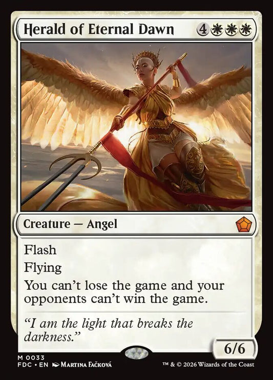 Herald of Eternal Dawn - carta Magic The Gathering