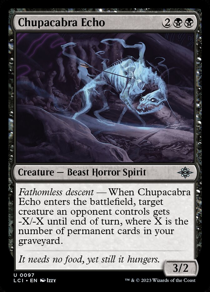 Chupacabra Echo - carta Magic The Gathering