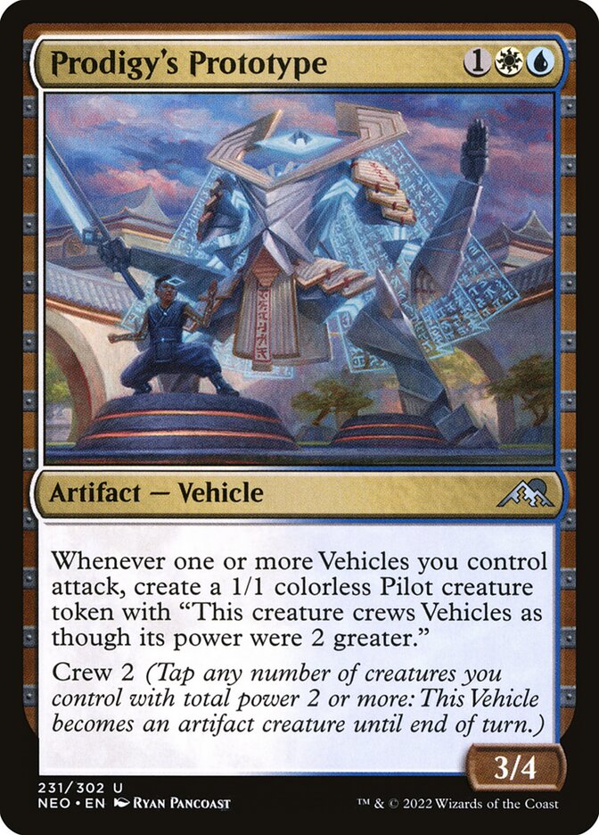 Prodigy's Prototype - carta Magic The Gathering