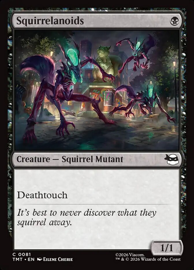 Squirrelanoids - carta Magic The Gathering