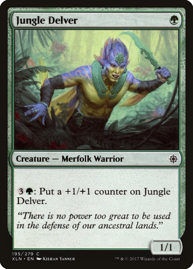 Jungle Delver - carta Magic The Gathering
