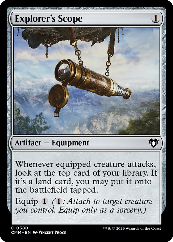 Explorer's Scope - carta Magic The Gathering