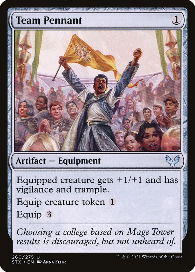 Team Pennant - carta Magic The Gathering