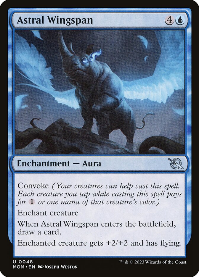 Astral Wingspan - carta Magic The Gathering