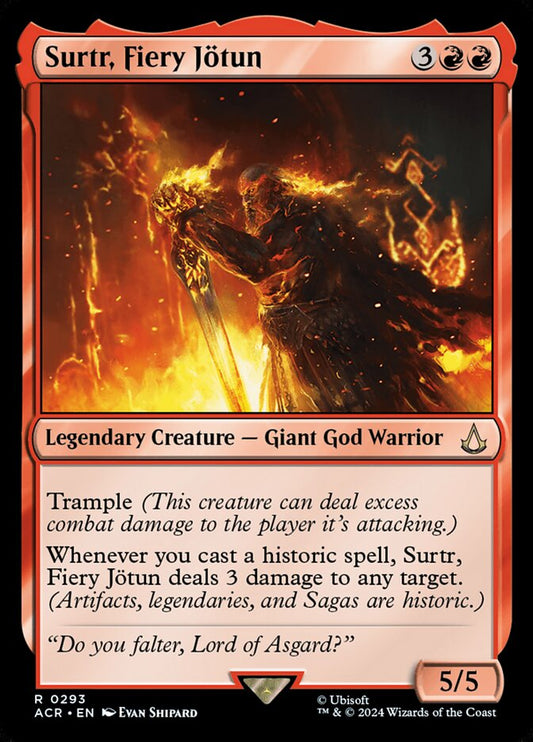 Surtr, Fiery Jötun - ACR-293-NF-LDG-UNI