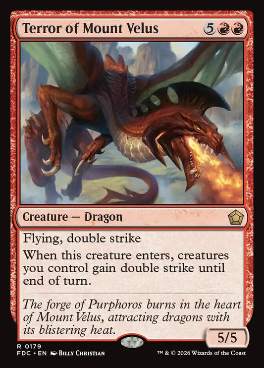 Terror of Mount Velus - carta Magic The Gathering