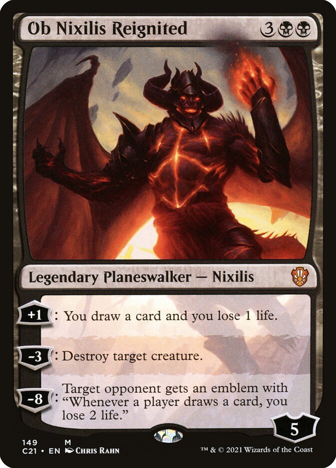 Ob Nixilis Reignited - carta Magic The Gathering