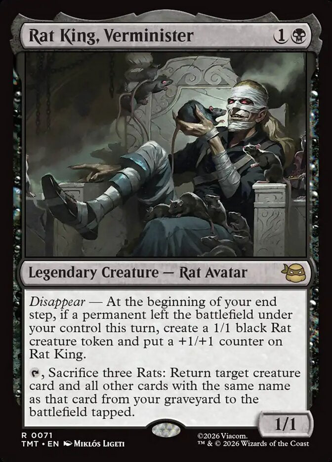 Rat King, Verminister - carta Magic The Gathering