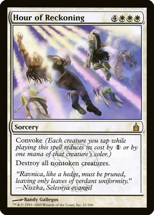 Hour of Reckoning - carta Magic The Gathering