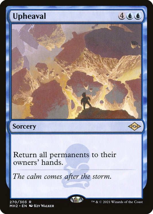 Upheaval - carta Magic The Gathering