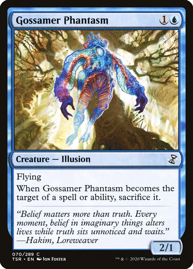 Gossamer Phantasm - carta Magic The Gathering