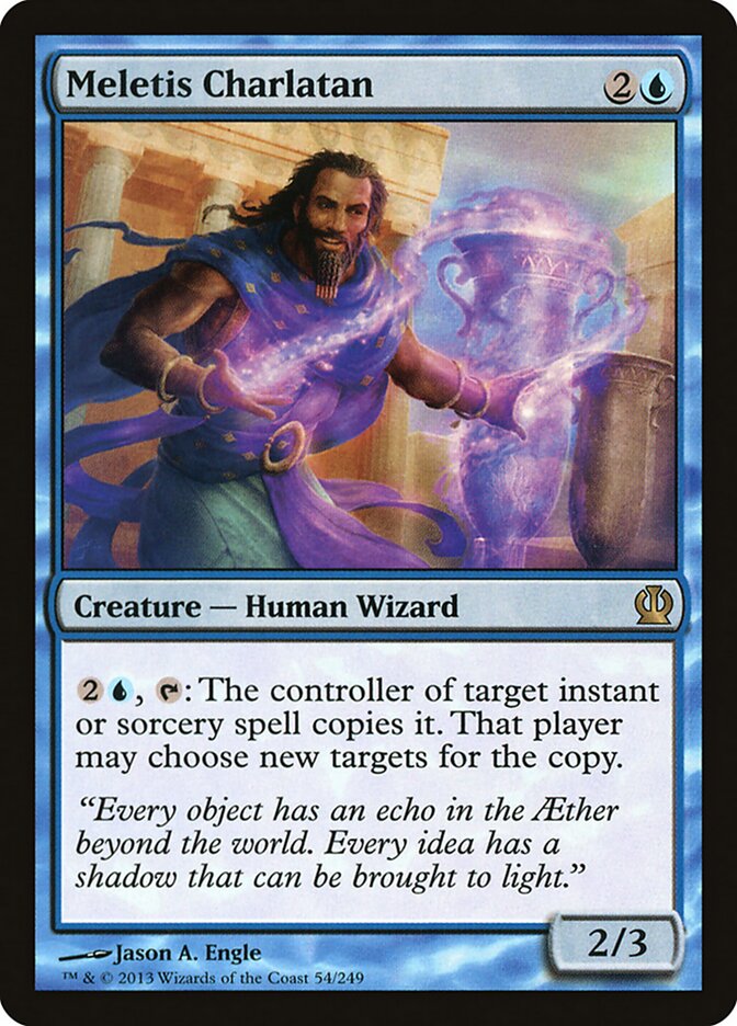 Meletis Charlatan - carta Magic The Gathering