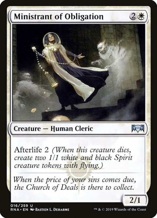 Ministrant of Obligation - carta Magic The Gathering