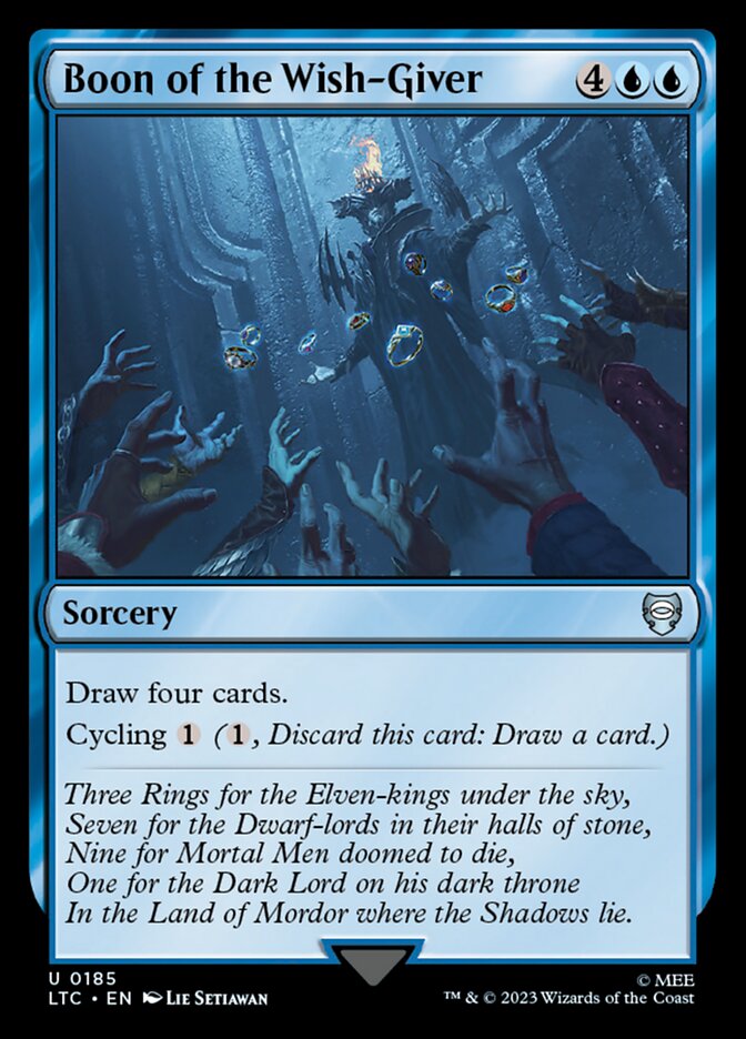 Boon of the Wish-Giver - carta Magic The Gathering