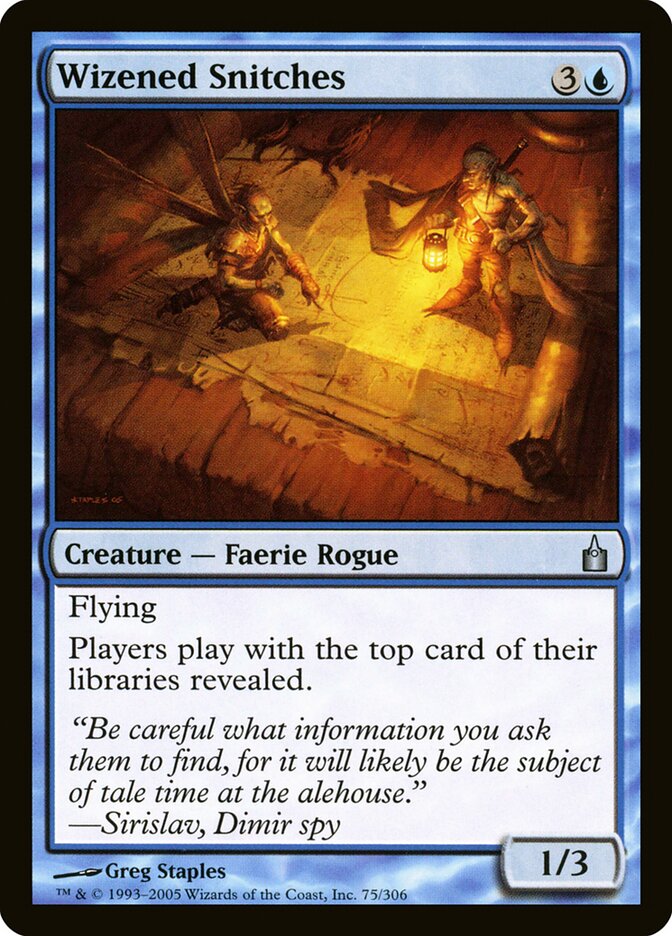 Wizened Snitches - carta Magic The Gathering