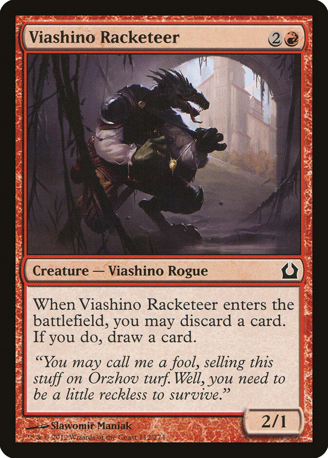 Viashino Racketeer - carta Magic The Gathering