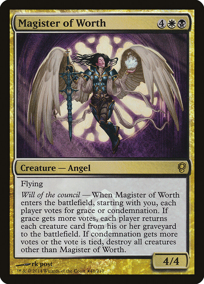 Magister of Worth - carta Magic The Gathering