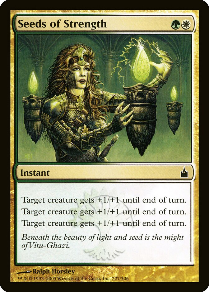 Seeds of Strength - carta Magic The Gathering