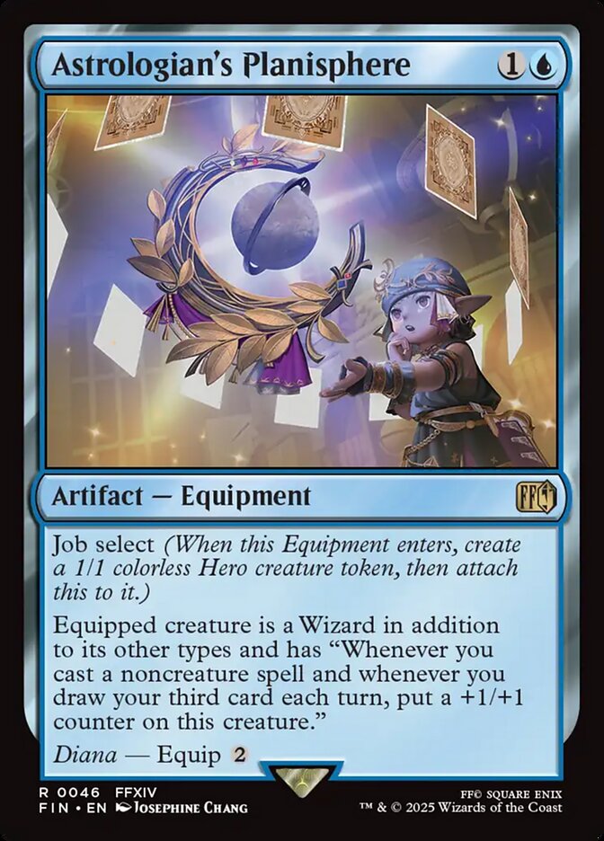 Astrologian's Planisphere - carta Magic The Gathering