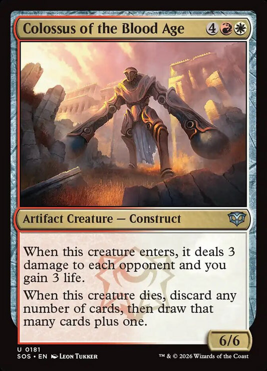 Colossus of the Blood Age - SOS-181-NF-STD