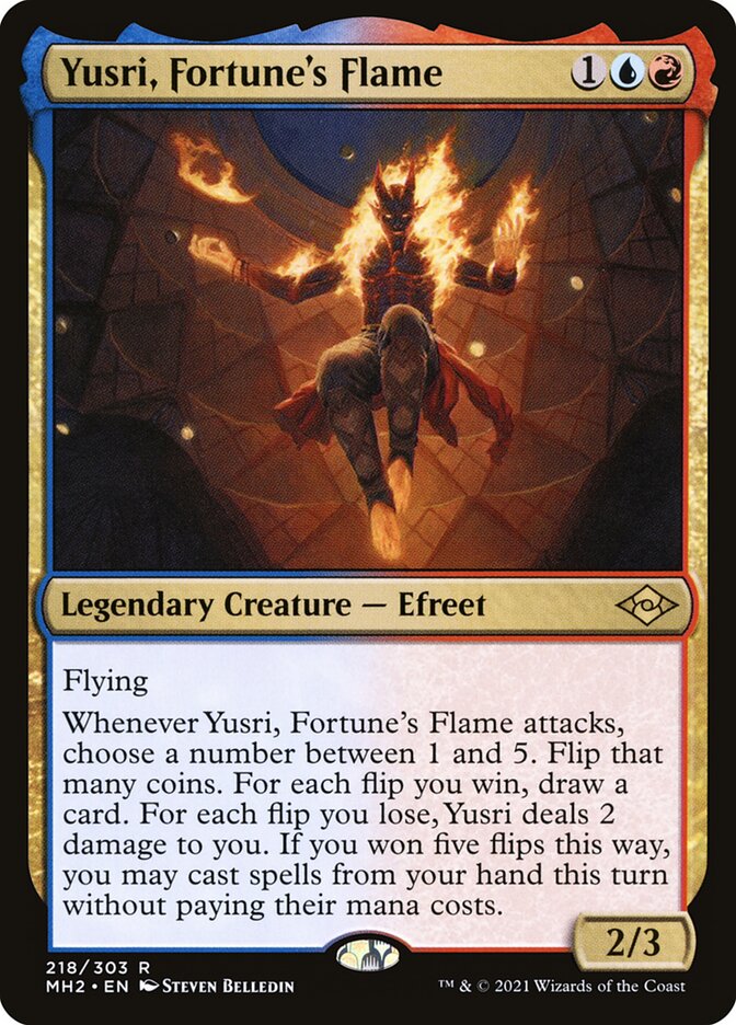 Yusri, Fortune's Flame - carta Magic The Gathering