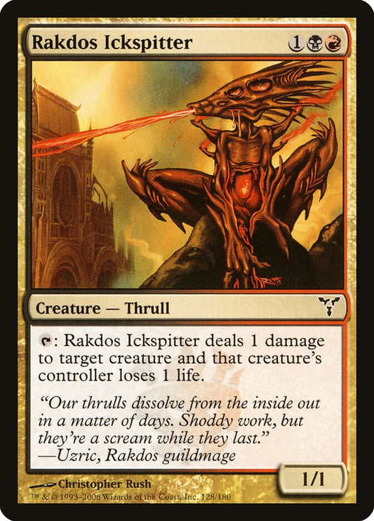 Rakdos Ickspitter - carta Magic The Gathering