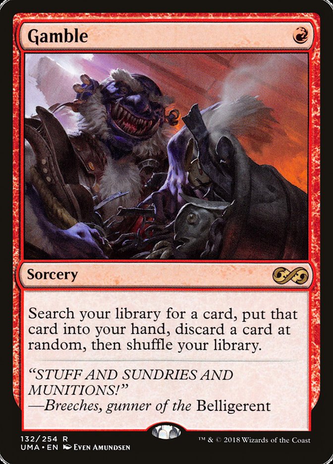 Gamble - carta Magic The Gathering