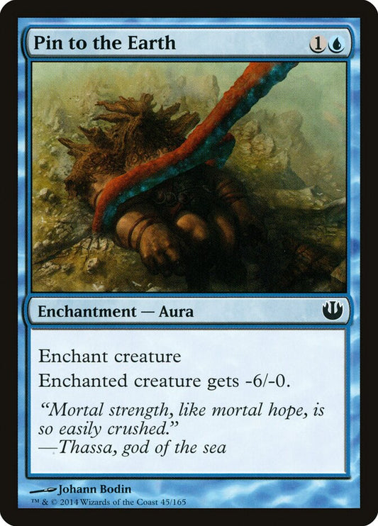 Pin to the Earth - carta Magic The Gathering