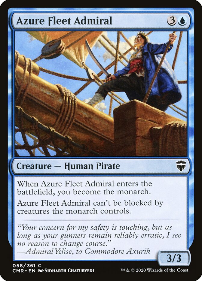 Azure Fleet Admiral - carta Magic The Gathering