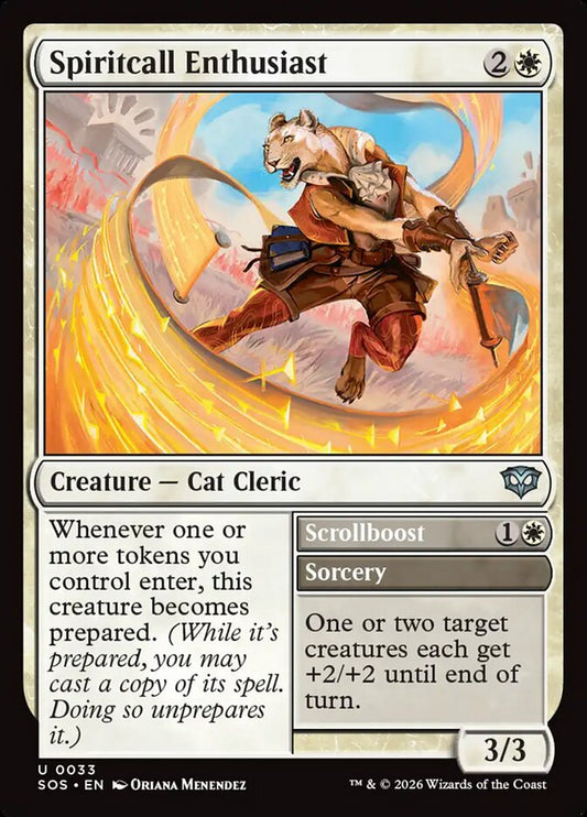 Spiritcall Enthusiast // Scrollboost - SOS-033-NF-STD
