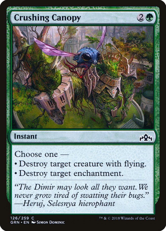 Crushing Canopy - carta Magic The Gathering