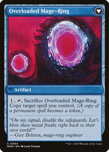 Overloaded Mage-Ring - carta Magic The Gathering