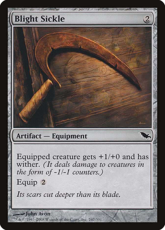 Blight Sickle - carta Magic The Gathering