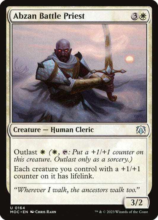 Abzan Battle Priest - MOC-164-NF-STD