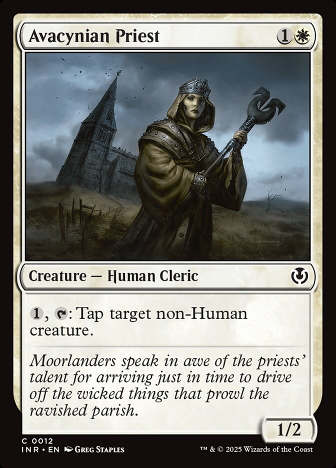 Avacynian Priest - carta Magic The Gathering
