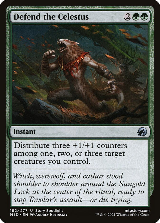 Defend the Celestus - carta Magic The Gathering