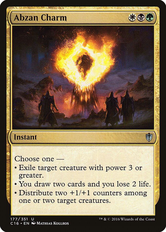 Abzan Charm - carta Magic The Gathering