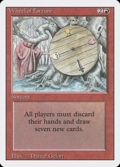 Wheel of Fortune - carta Magic The Gathering