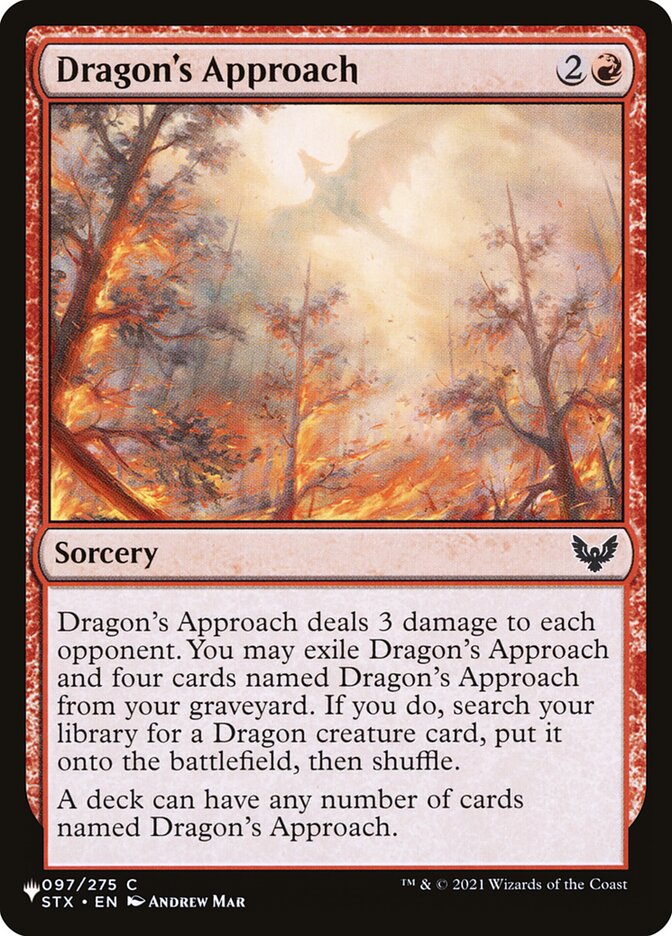 Dragon's Approach - carta Magic The Gathering