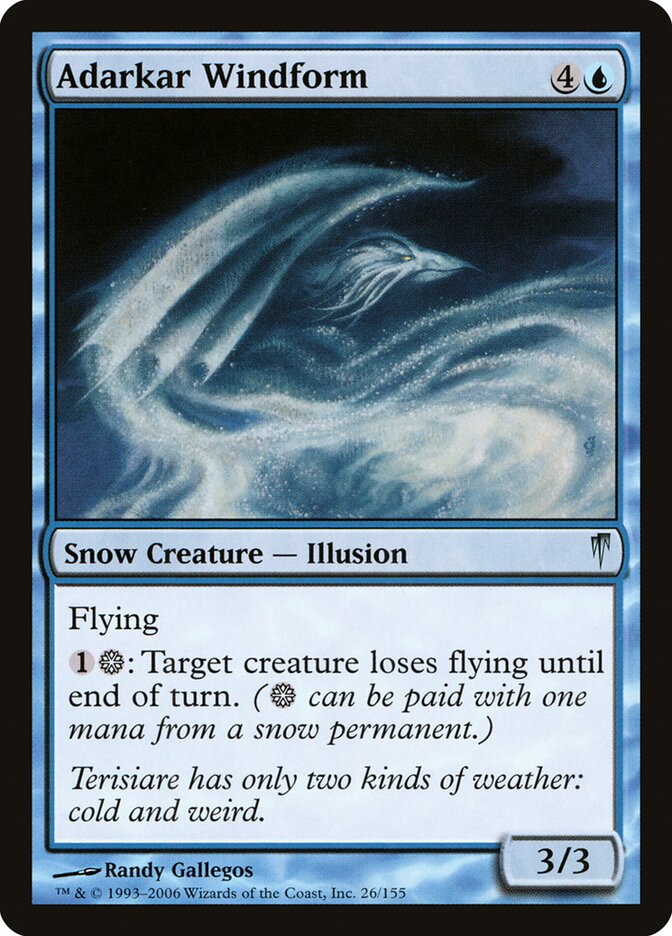 Adarkar Windform - carta Magic The Gathering
